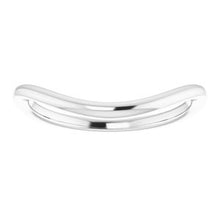 Charger l'image dans la galerie, Sterling Silver Band for 16x12 mm Emerald Ring
