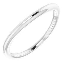 Charger l'image dans la galerie, Sterling Silver Band for 7 mm Square Ring
