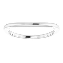Charger l'image dans la galerie, Sterling Silver Band for 7 mm Square Ring
