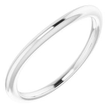 Charger l'image dans la galerie, Sterling Silver Band for 10x5 mm Marquise Ring

