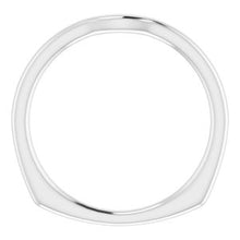 Load image into Gallery viewer, Sterling Silver Band for 5 x 3 mm Emerald Ring
