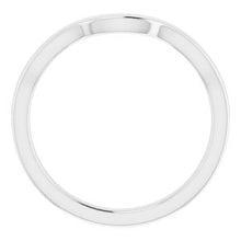 Charger l&#39;image dans la galerie, Sterling Silver Band for 6 mm Round Ring
