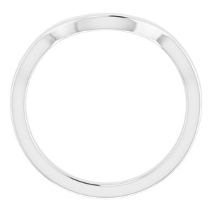 Sterling Silver Band for 10 mm Round Ring