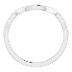 Sterling Silver Band for 11 mm Round Ring