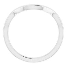 Load image into Gallery viewer, Sterling Silver Band for 12 mm Round Ring
