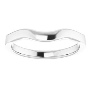 Sterling Silver Band for 6 x 6 mm Cushion Ring