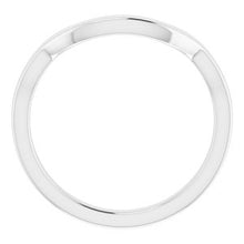 Charger l&#39;image dans la galerie, Sterling Silver Band for 10 x 10 mm Asscher Ring
