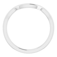 Charger l&#39;image dans la galerie, Sterling Silver Band for 6 x 4 mm Emerald Ring
