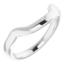 Charger l&#39;image dans la galerie, Sterling Silver Band for 12 x 10 mm Emerald Ring
