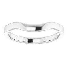 Charger l&#39;image dans la galerie, Sterling Silver Band for 6.5 x 6.5 mm Square Ring
