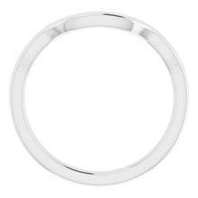 Charger l&#39;image dans la galerie, Sterling Silver Band for 7 x 7 mm Square Ring
