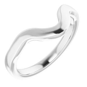Sterling Silver Band for 12 x 6 mm Marquise Ring