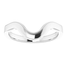 Charger l&#39;image dans la galerie, Sterling Silver Band for 12 x 6 mm Marquise Ring
