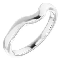 Charger l&#39;image dans la galerie, Sterling Silver Band for 6 x 4 mm Pear Ring
