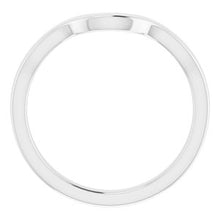 Charger l&#39;image dans la galerie, Sterling Silver Band for 6 x 4 mm Pear Ring
