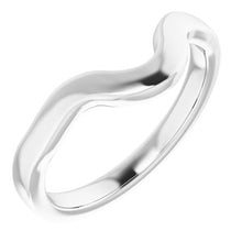 Charger l&#39;image dans la galerie, Sterling Silver Band for 10 x 5 mm Marquise Ring
