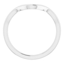 Charger l&#39;image dans la galerie, Sterling Silver Band for 10 x 7 mm Pear Ring
