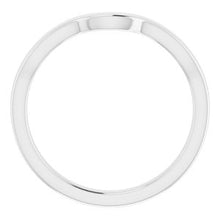 Charger l&#39;image dans la galerie, Sterling Silver Band for 6 x 6 mm Heart Ring
