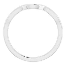 Charger l&#39;image dans la galerie, Sterling Silver Band for 7 x 7 mm Heart Ring
