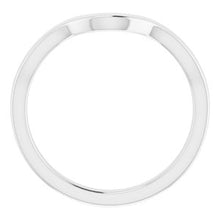 Charger l&#39;image dans la galerie, Sterling Silver Band for 9 x 9 mm Heart Ring
