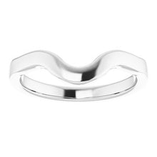 Load image into Gallery viewer, Sterling Silver Band for 8 x 5 mm Pear Ring
