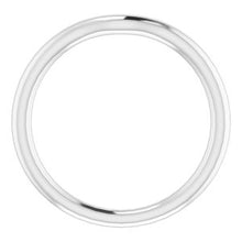 Load image into Gallery viewer, Sterling Silver Band for 8.8 mm Round Ring
