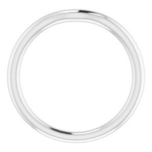 Load image into Gallery viewer, Sterling Silver Band for 9.4 mm Round Ring
