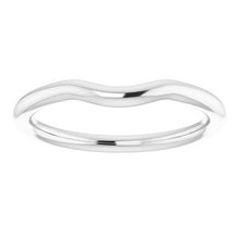 Charger l'image dans la galerie, Sterling Silver Band for 12 x 12 mm Cushion Ring
