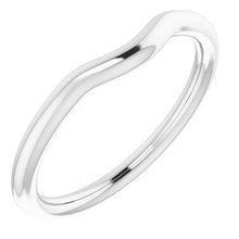 Load image into Gallery viewer, Sterling Silver Band for 12 x 10 mm Oval Ring
