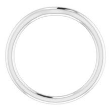 Load image into Gallery viewer, Sterling Silver Band for 9 x 9 mm Cushion Ring
