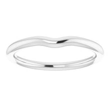Charger l'image dans la galerie, Sterling Silver Band for 6 x 4 mm Emerald Ring
