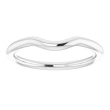 Load image into Gallery viewer, Sterling Silver Band for 12 x 10 mm Emerald Ring
