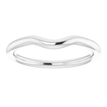 Load image into Gallery viewer, Sterling Silver Band for 11 x 9 mm Emerald Ring
