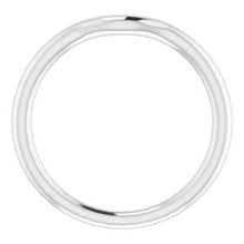 Load image into Gallery viewer, Sterling Silver Band for 9 x 7 mm Emerald Ring

