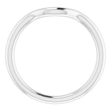 Load image into Gallery viewer, Sterling Silver Band for 14 x 10 mm Emerald Ring
