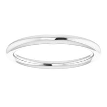 Load image into Gallery viewer, Sterling Silver Band for 4 mm Square Ring
