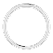 Load image into Gallery viewer, Sterling Silver Band for 10 mm Round Ring
