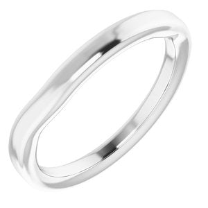 Sterling Silver Band for 4.1 mm Round Ring