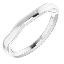 Load image into Gallery viewer, Sterling Silver Band for 6.5 mm Round Ring
