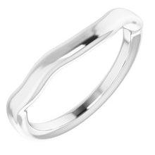 Load image into Gallery viewer, Sterling Silver Band for 8.2 mm Round Ring
