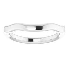 Charger l&#39;image dans la galerie, Sterling Silver Band for 8 mm Round Ring

