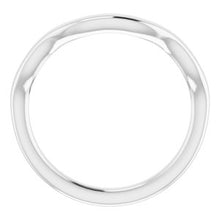 Charger l'image dans la galerie, Sterling Silver Band for 11 mm Round Ring

