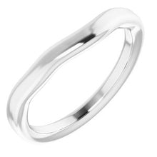 Load image into Gallery viewer, Sterling Silver Band for 6x4 mm Oval Ring
