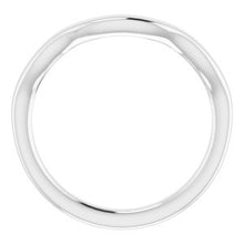 Charger l'image dans la galerie, Sterling Silver Band for 9x7 mm Oval Ring
