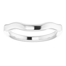 Charger l'image dans la galerie, Sterling Silver Band for 9x7 mm Oval Ring
