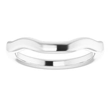 Charger l'image dans la galerie, Sterling Silver Band for 10x8 mm Oval Ring
