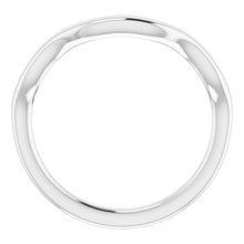 Charger l'image dans la galerie, Sterling Silver Band for 11x9 mm Oval Ring
