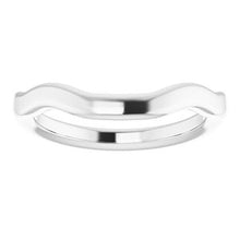 Charger l'image dans la galerie, Sterling Silver Band for 11x9 mm Oval Ring
