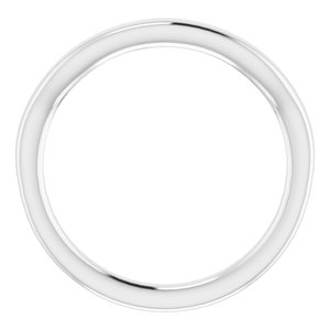 Sterling Silver Band for 5 mm Cushion Ring