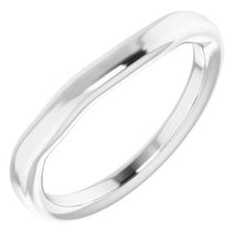 Load image into Gallery viewer, Sterling Silver Band for 6 mm Cushion Ring
